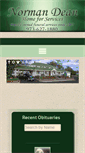 Mobile Screenshot of normandean.com