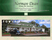 Tablet Screenshot of normandean.com